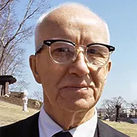 Portrait of Richard Buckminster Fuller