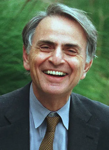 Portrait of Carl Sagan