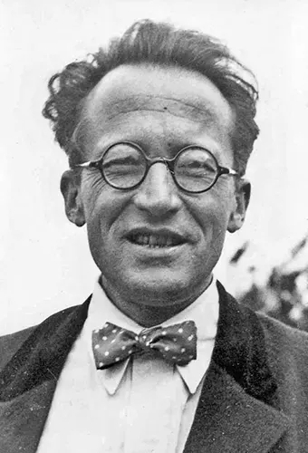 Portrait of Erwin Schrödinger