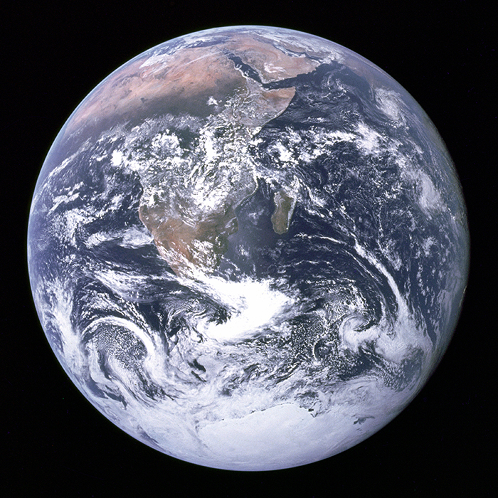 Cover image for The Blue Marble (AS17-148-22727)